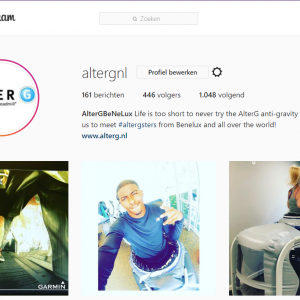 AlterG instagram